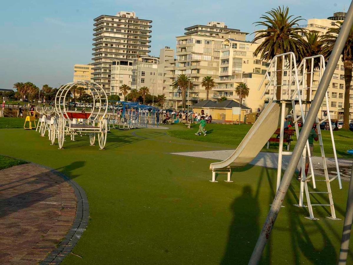 קייפטאון Flamingo Sea Point Sea View Luxury Best Position 1 Bedroom Apartment Queen Size Bed & Inverter For Tv מראה חיצוני תמונה